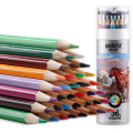 Chinese Stationery High Quality Softened Poplar Oil Based 36 Color Art Pencil